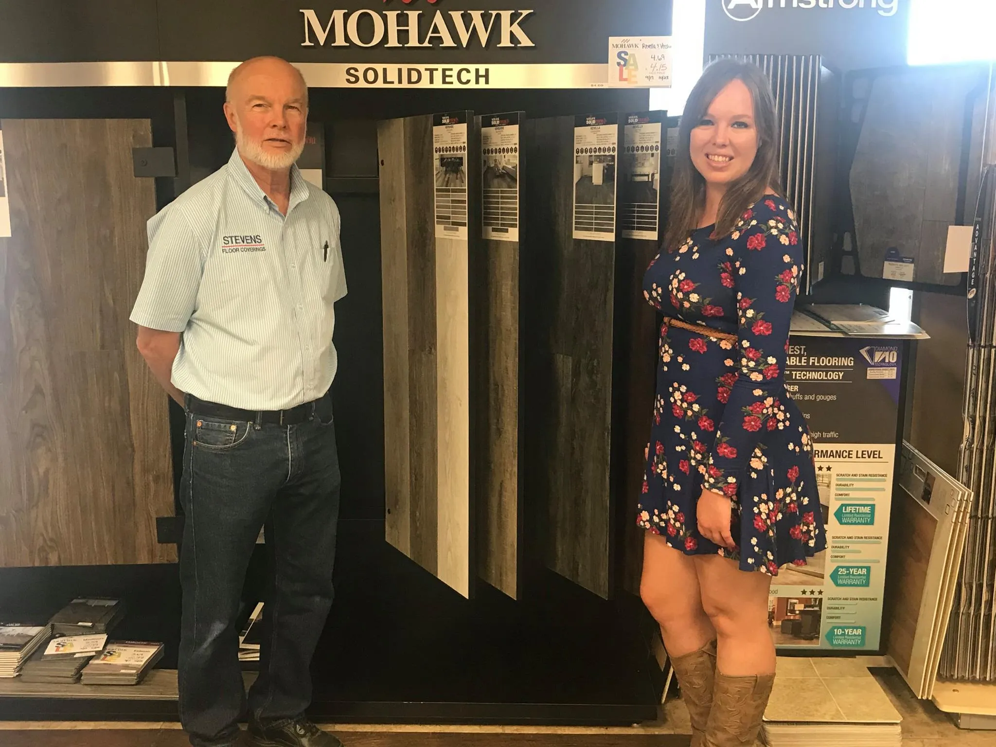 Showroom shopping | Stevens Floor Coverings